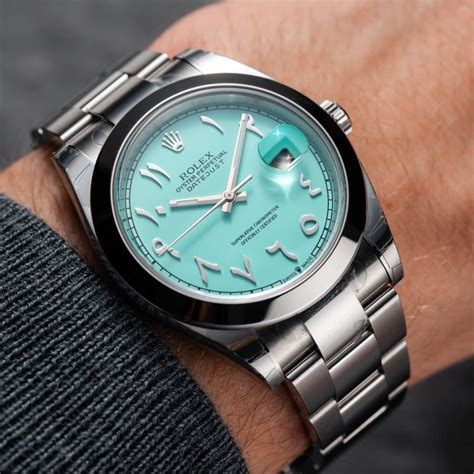 tiffany rolex dial|Rolex datejust 41 tiffany blue.